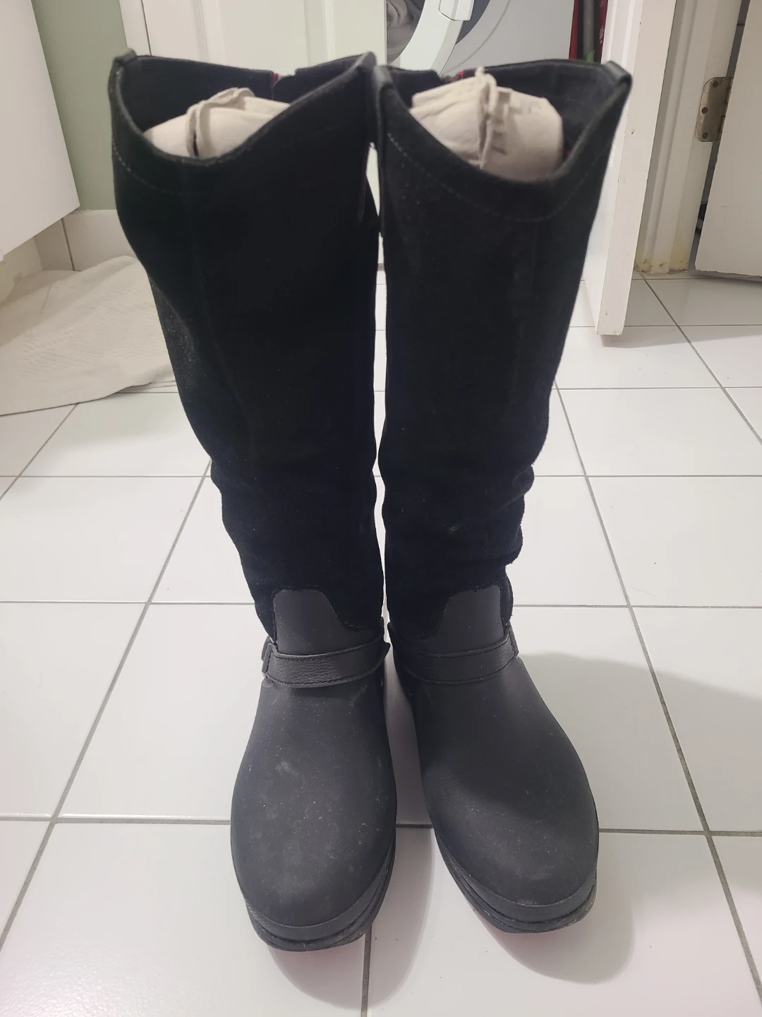 Crocs  Black Tall Boots - photo 2
