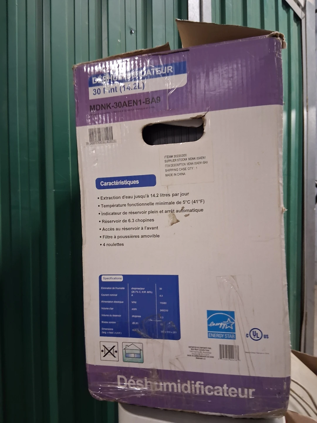 Comfee' 30 Pint Dehumidifier MDNK-30AEN1-BA9 - photo 5