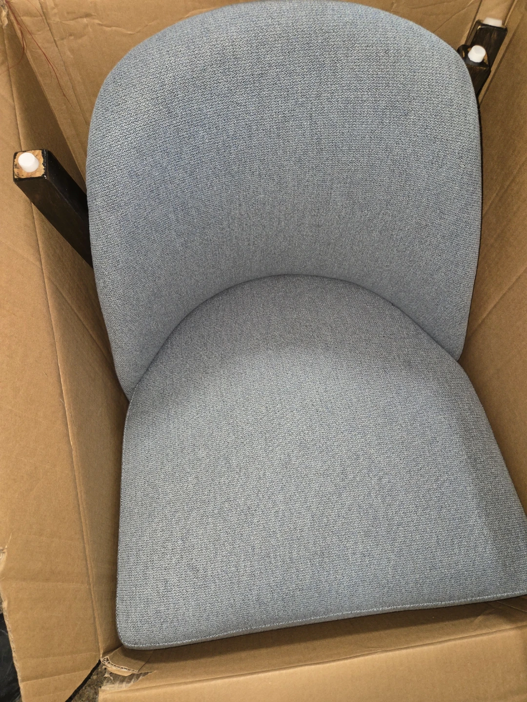 (4) Madison Park Harmony Dining Chair - Blue - photo 3
