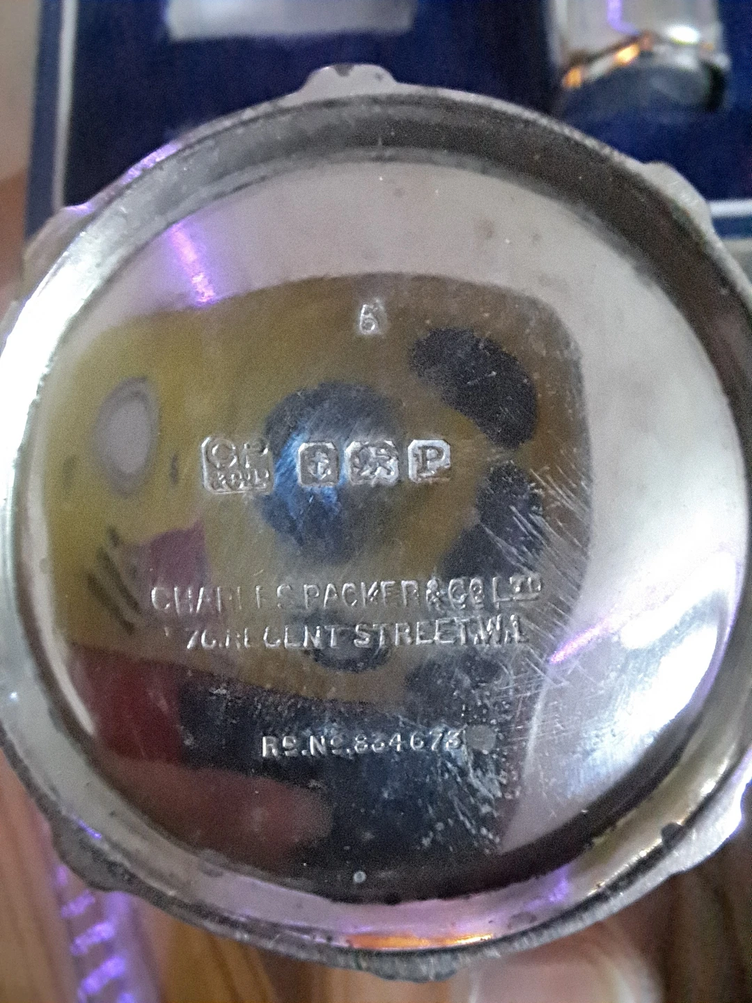 Charles Packer & Co Sterling Silver Sugar Bowl Set with Spoon - photo 2