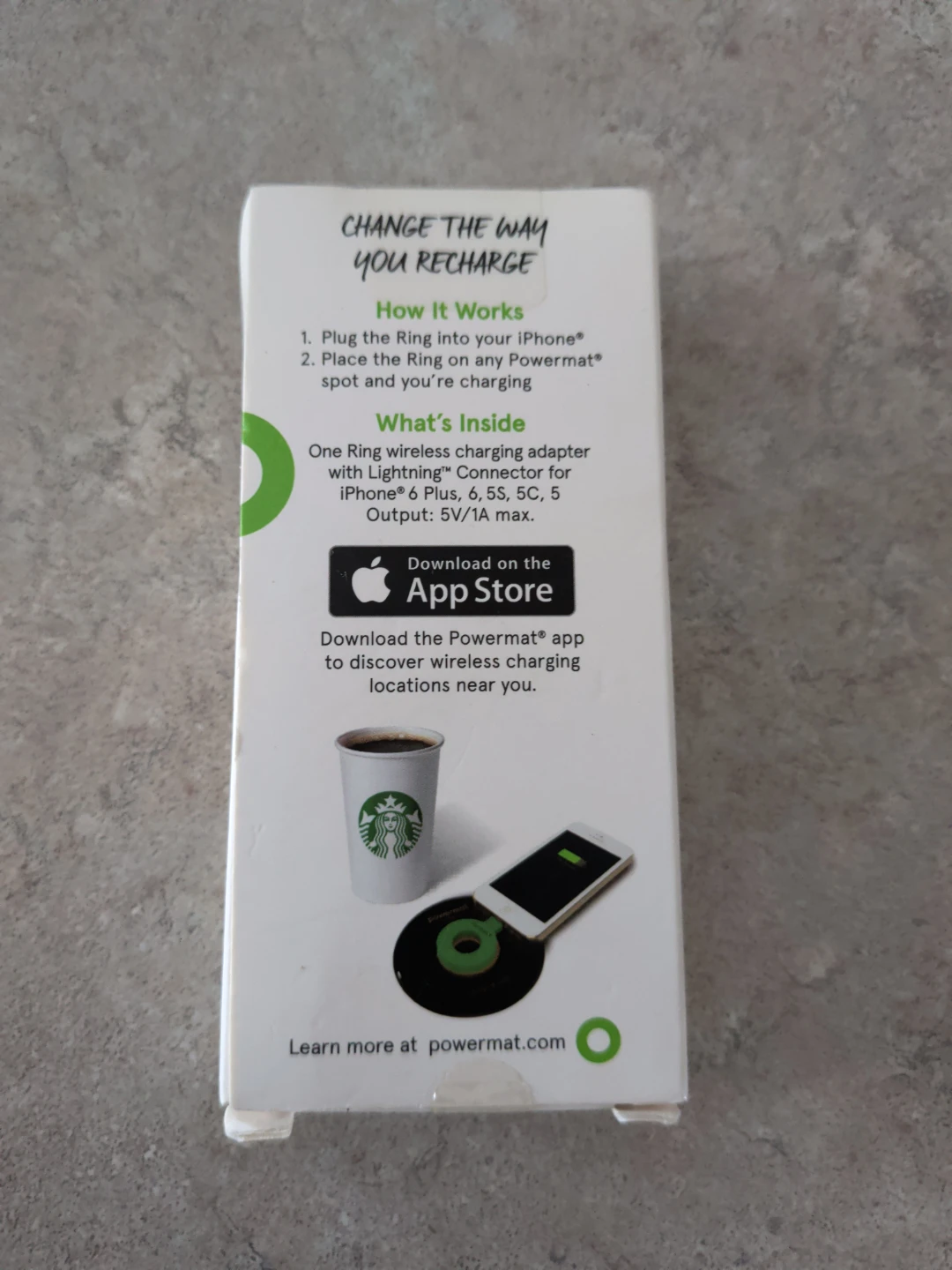 Powermat The Ring Wireless Charging Adapter for iPhone - photo 2
