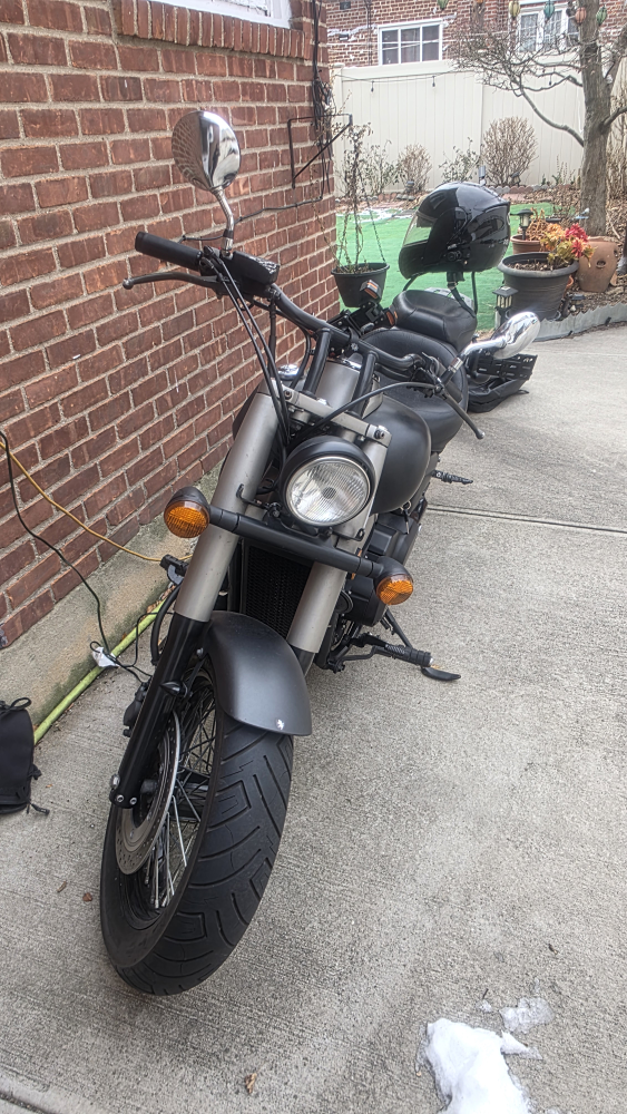 2013 Black Honda Shadow Phantom