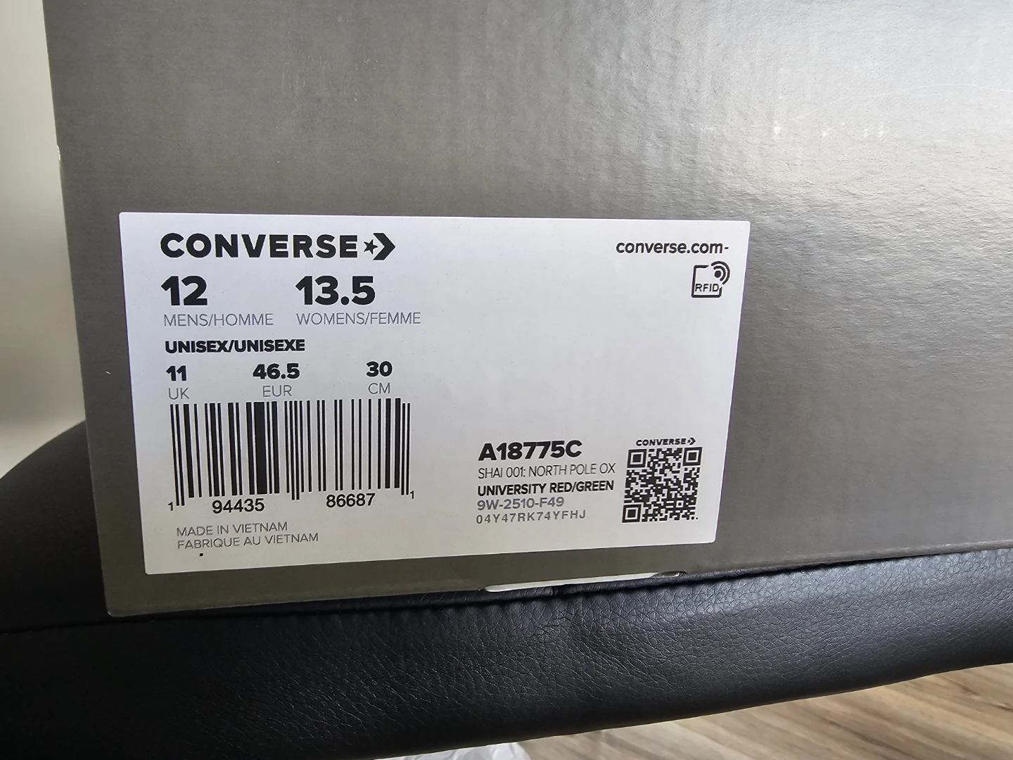 Converse SHAI 001 “Winter Red” - photo 3