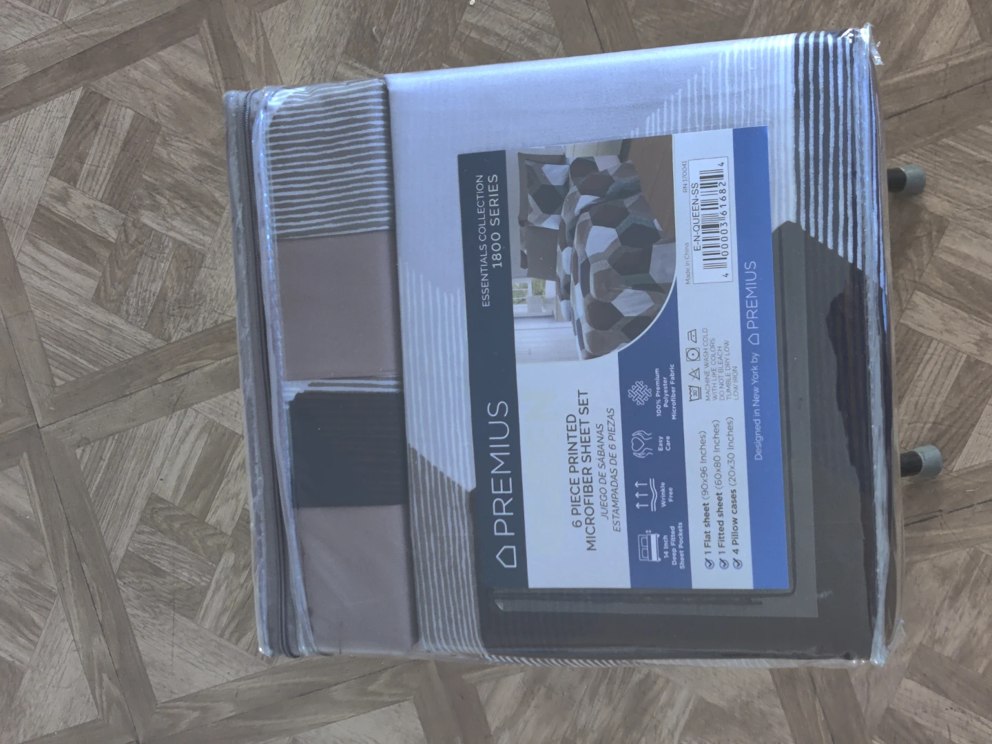 Premius 6-Piece Queen Microfiber Sheet Set - New - photo 2
