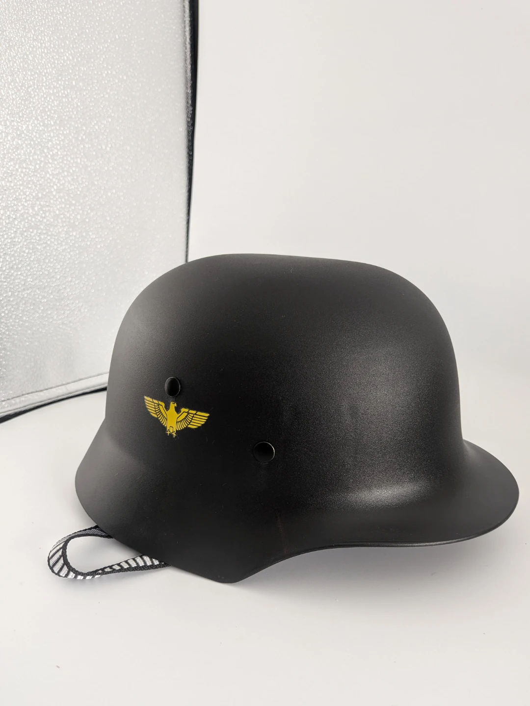 Black German Style Novelty Helmet - photo 2