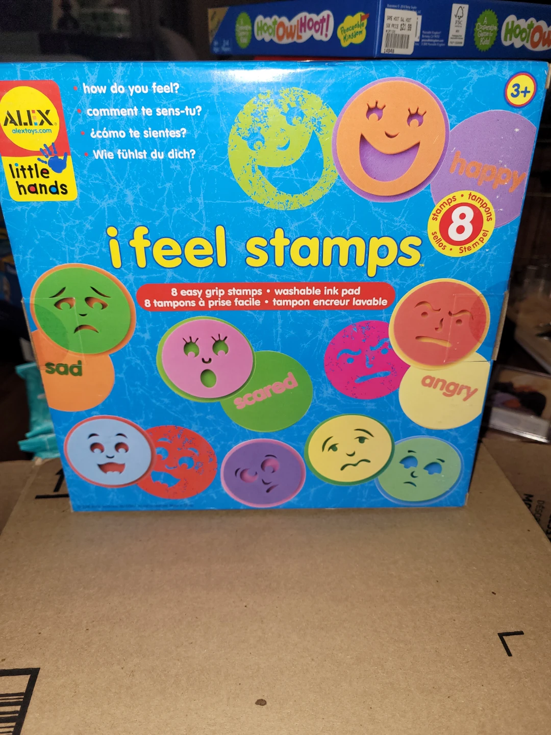 ALEX Little Hands I Feel Stamps - New - photo 2
