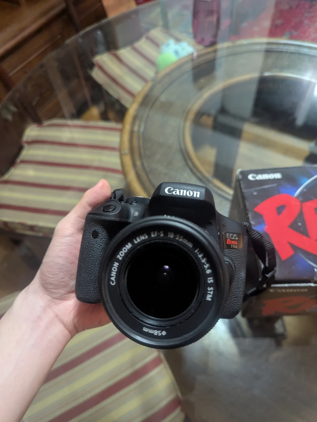 Canon EOS Rebel T6i Digital SLR with EF-S 18-55mm Lens - photo 2