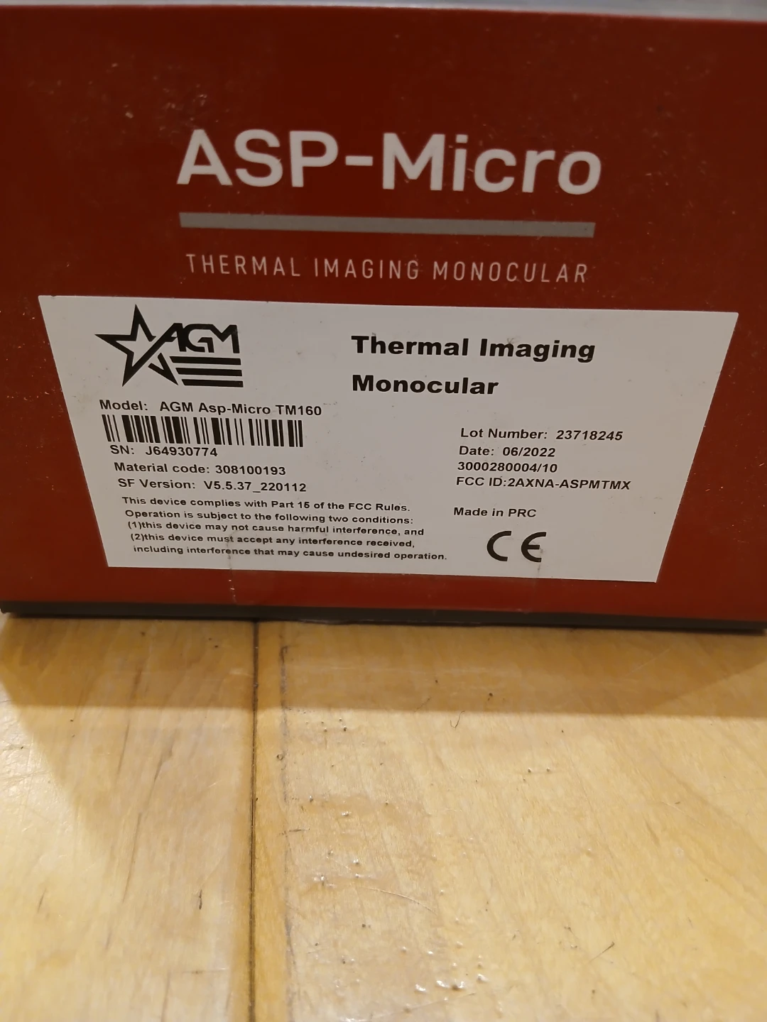 AGM Asp-Micro TM160 Thermal Imaging Monocular - photo 2