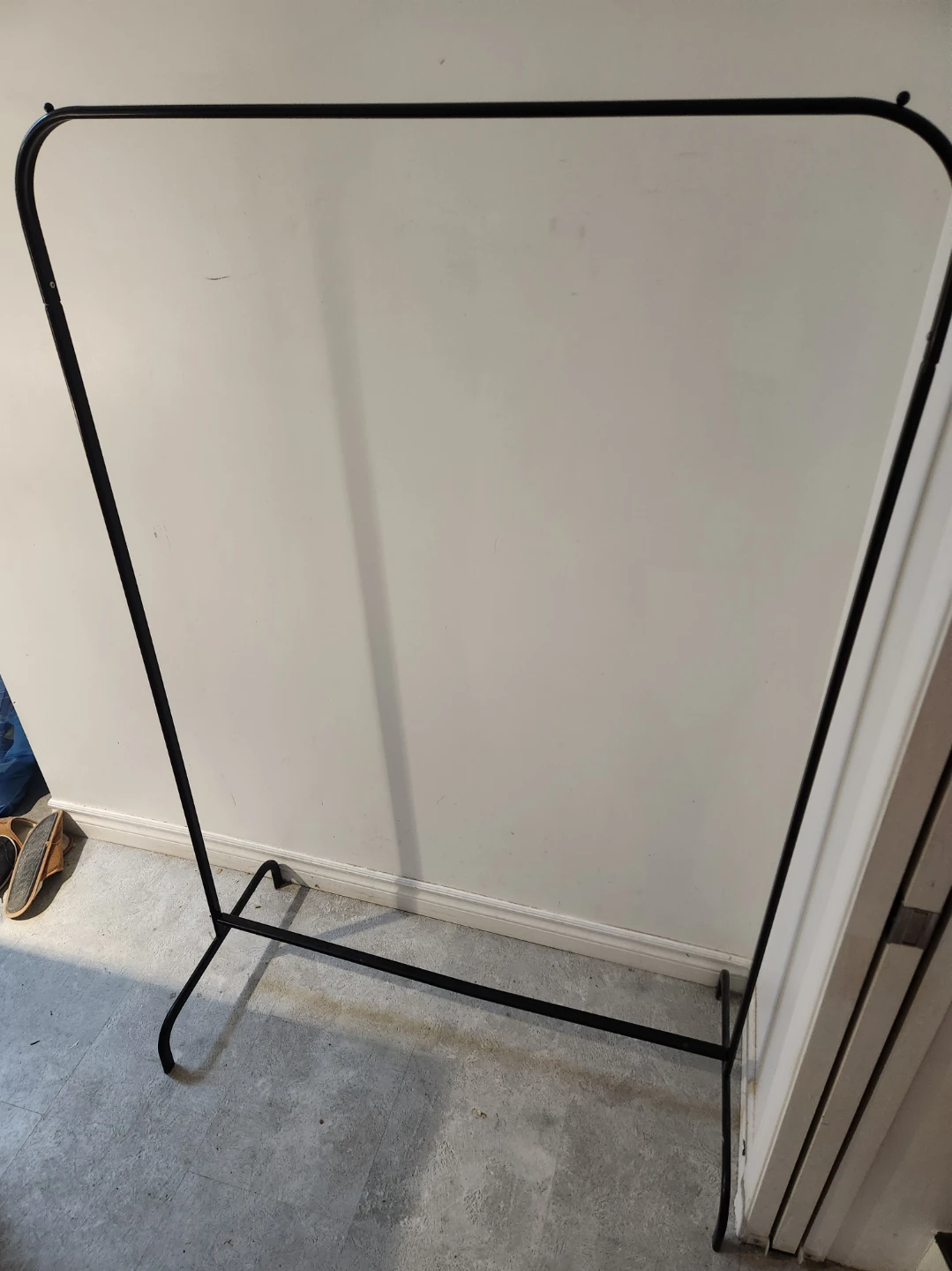Black Metal Garment Rack