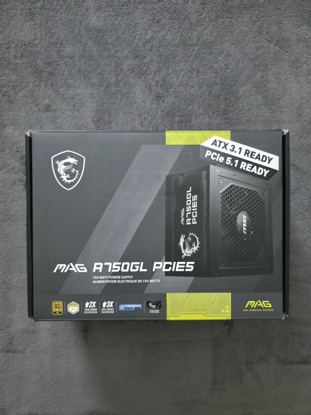 MSI MAG A750GL 750W Power Supply