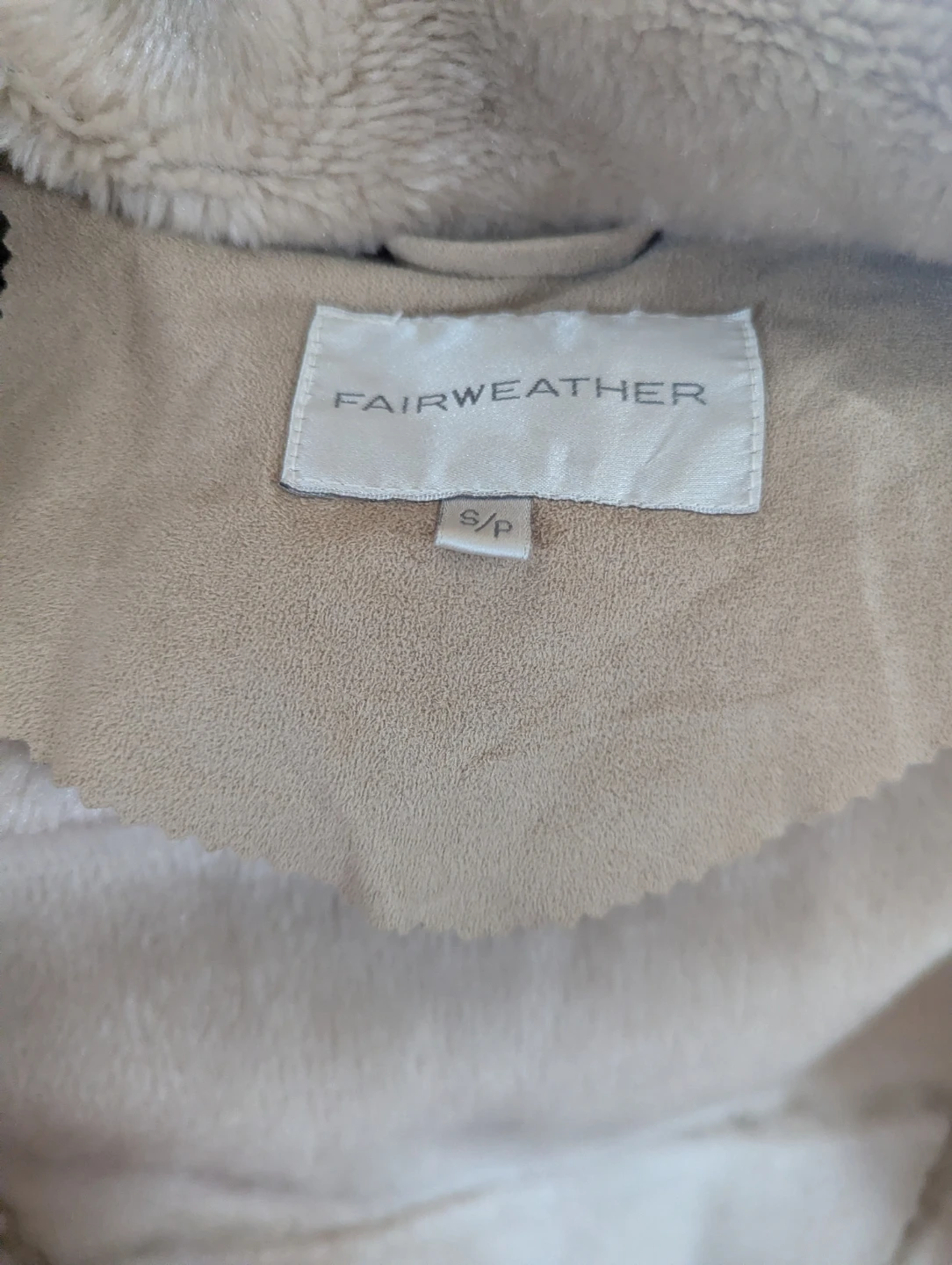 Fairweather S/P Beige Faux Shearling Coat - photo 2