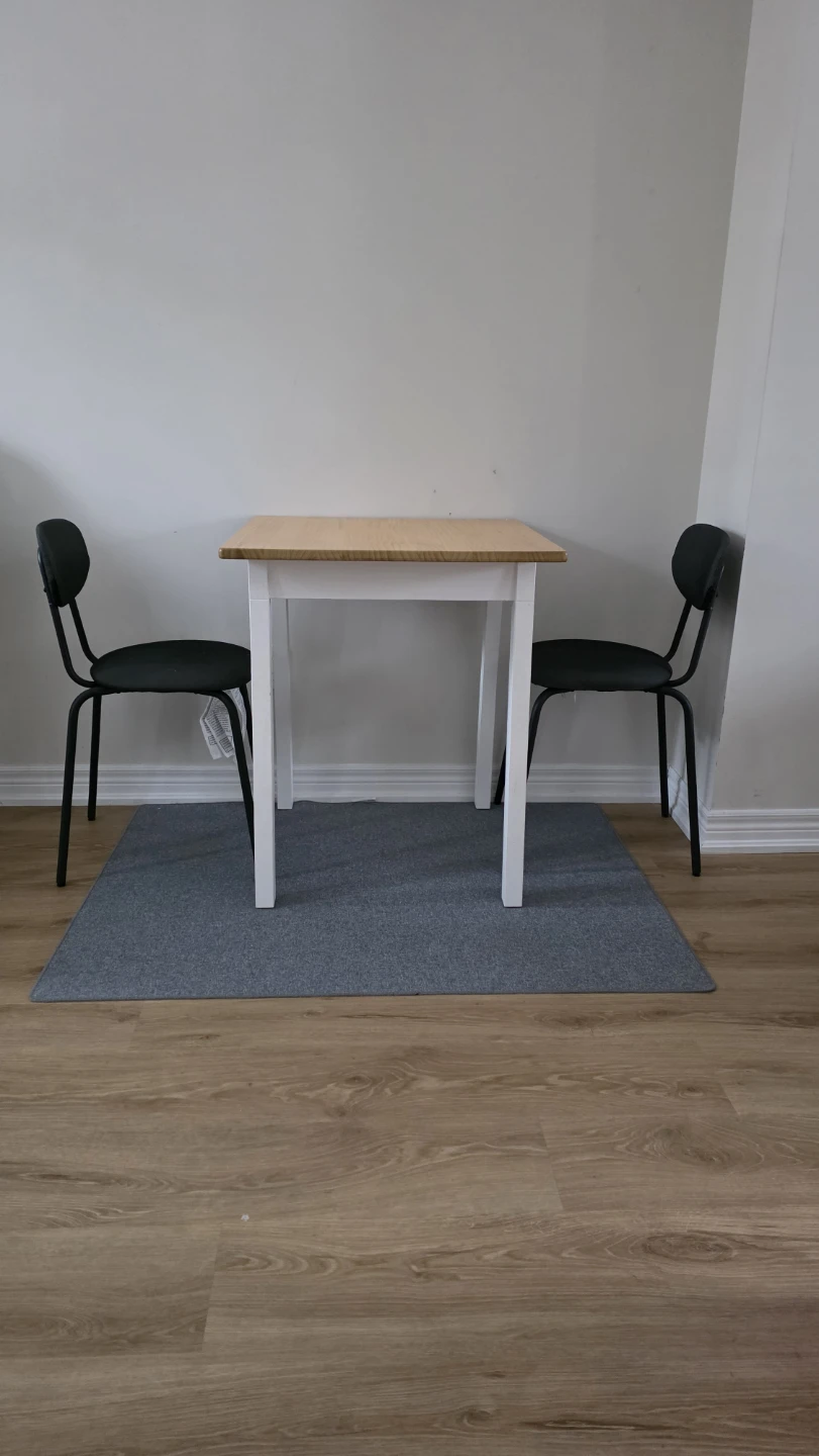 Dining Table Set with Two Chairs