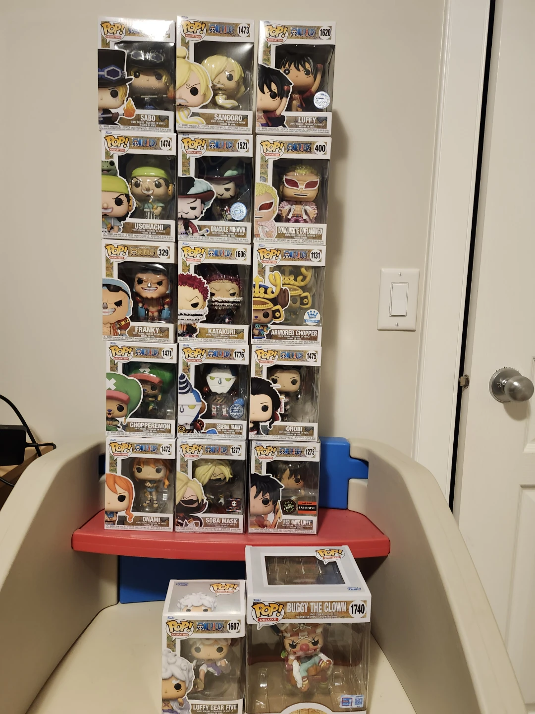 One Piece Funko Pop Collection