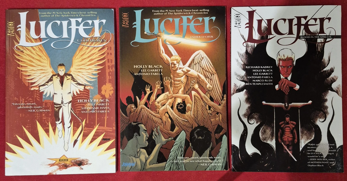 ​Lucifer: Cold Heaven | Vols 1-3 Full Set. Read Once Condition - photo 2