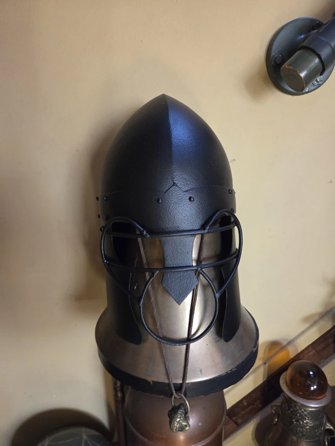 Decorative Metal Helmet