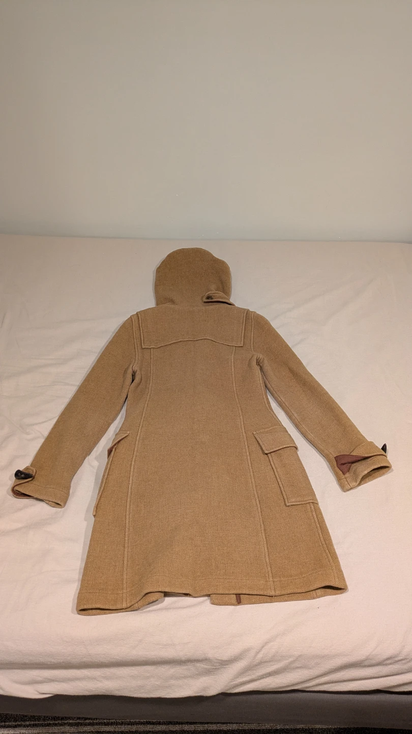TNA Camel Tan Wool Women's Duffle Coat Size XS - photo 3