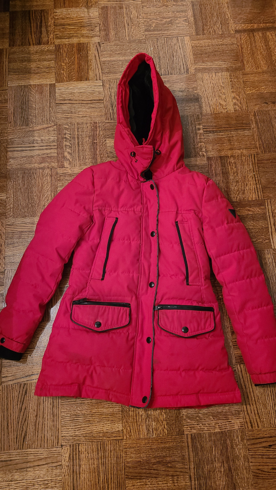 🧡 Guess Pink Winter Coat Size S