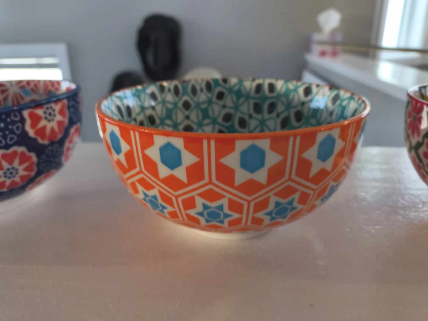 Set of 5 Decorative Ceramic Bowls - photo 5