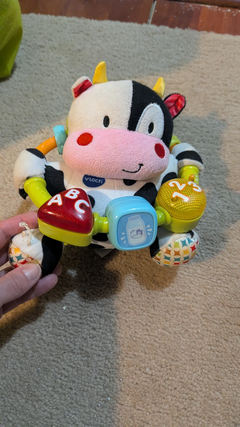 VTech Tummy Time Discovery Pal Cow