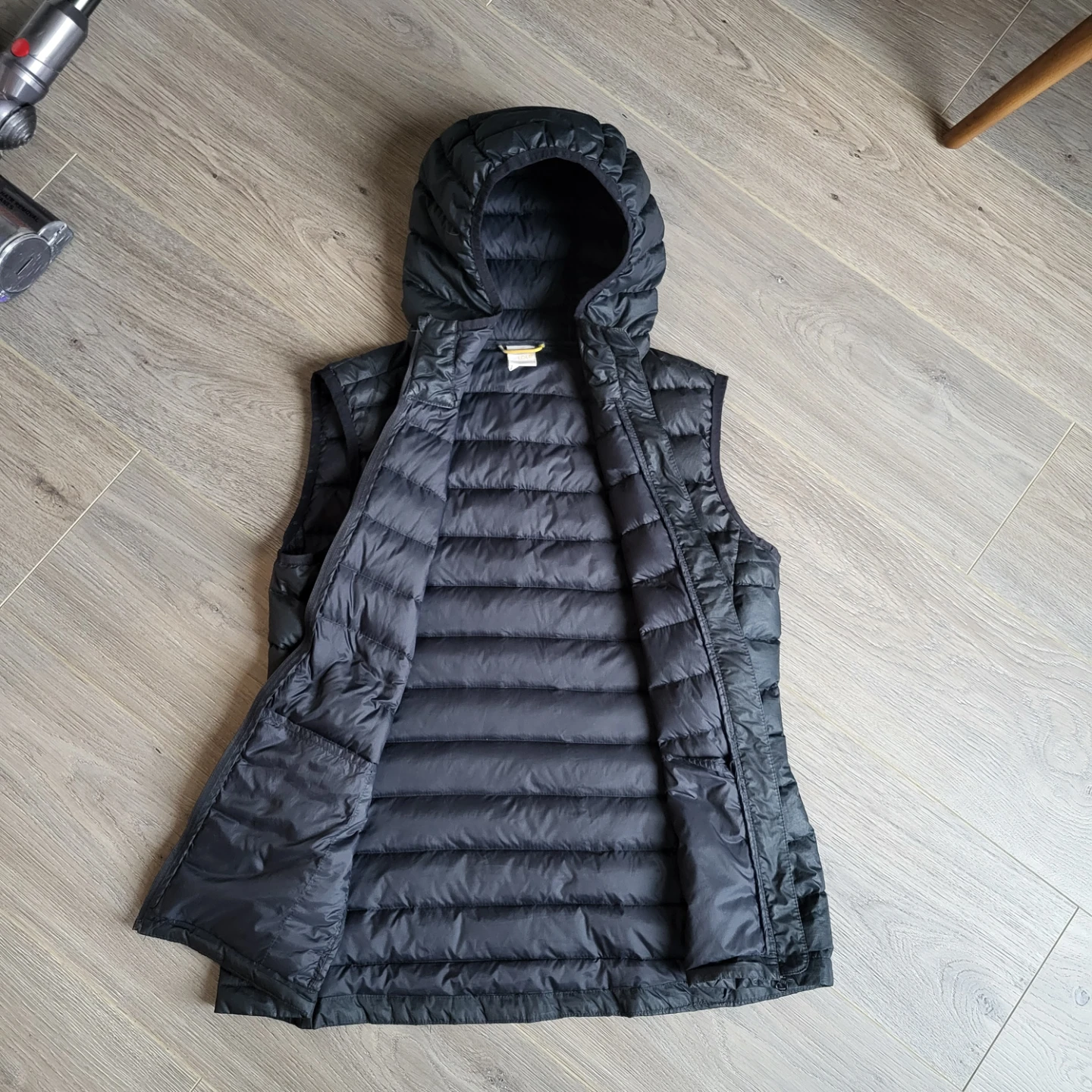 Lole Puff Vest - Black, Size Medium - photo 2