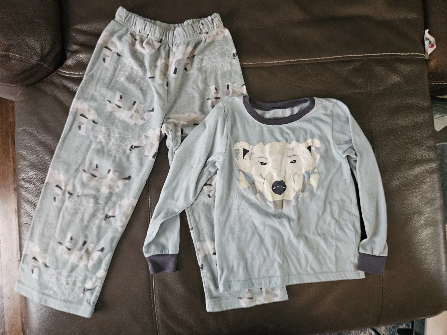 Kids Pajama Set - Polar Bear Design