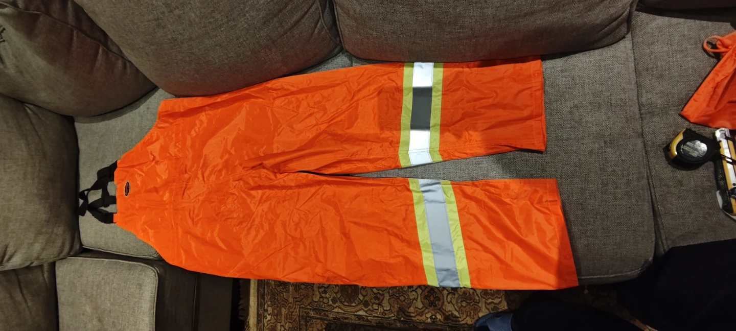 Pioneer Orange Rain Bib Pants - Size 2XL - photo 2