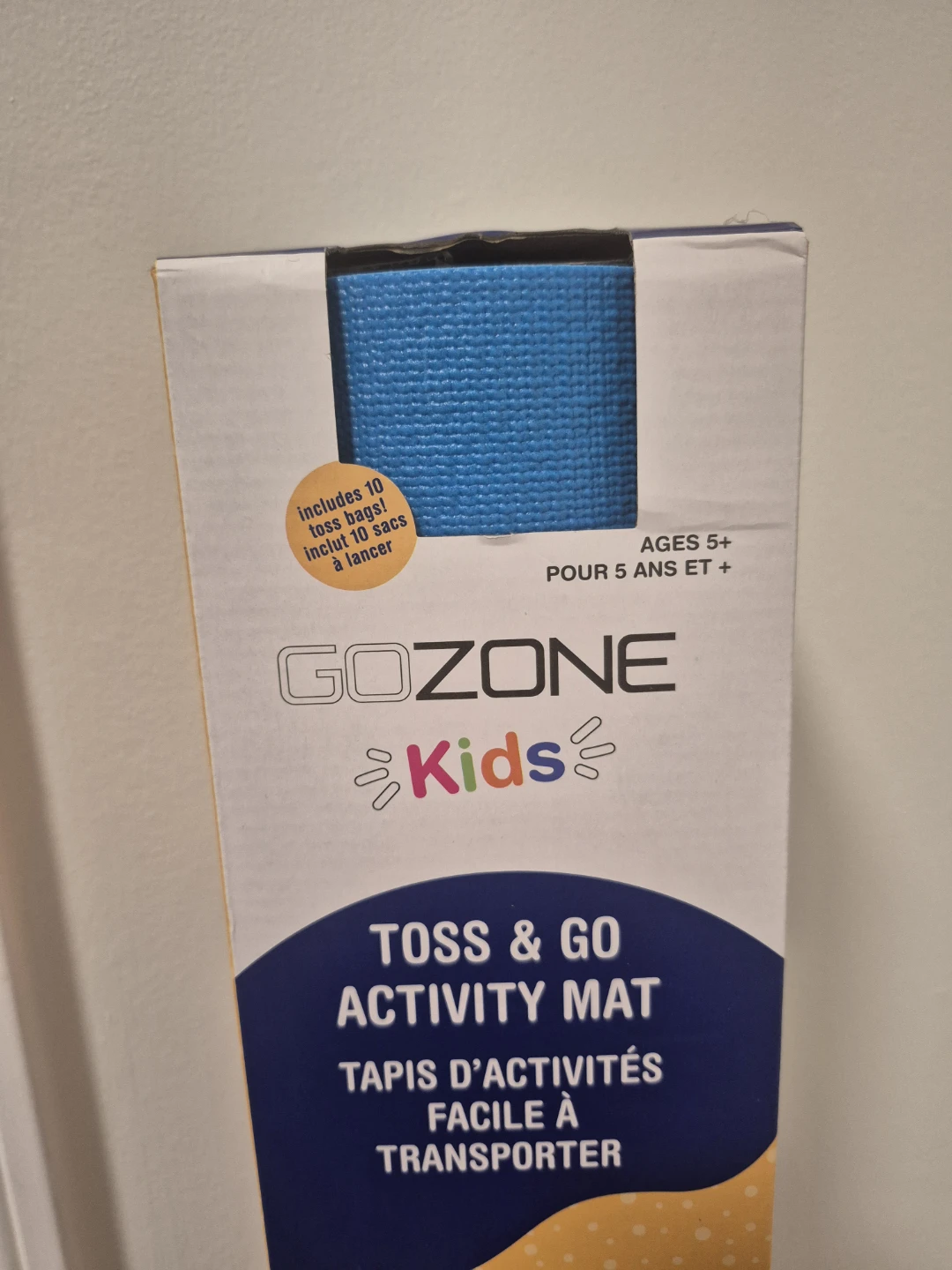 GOZONE Kids Toss & Go Activity Mat with 10 Toss Bags - photo 3