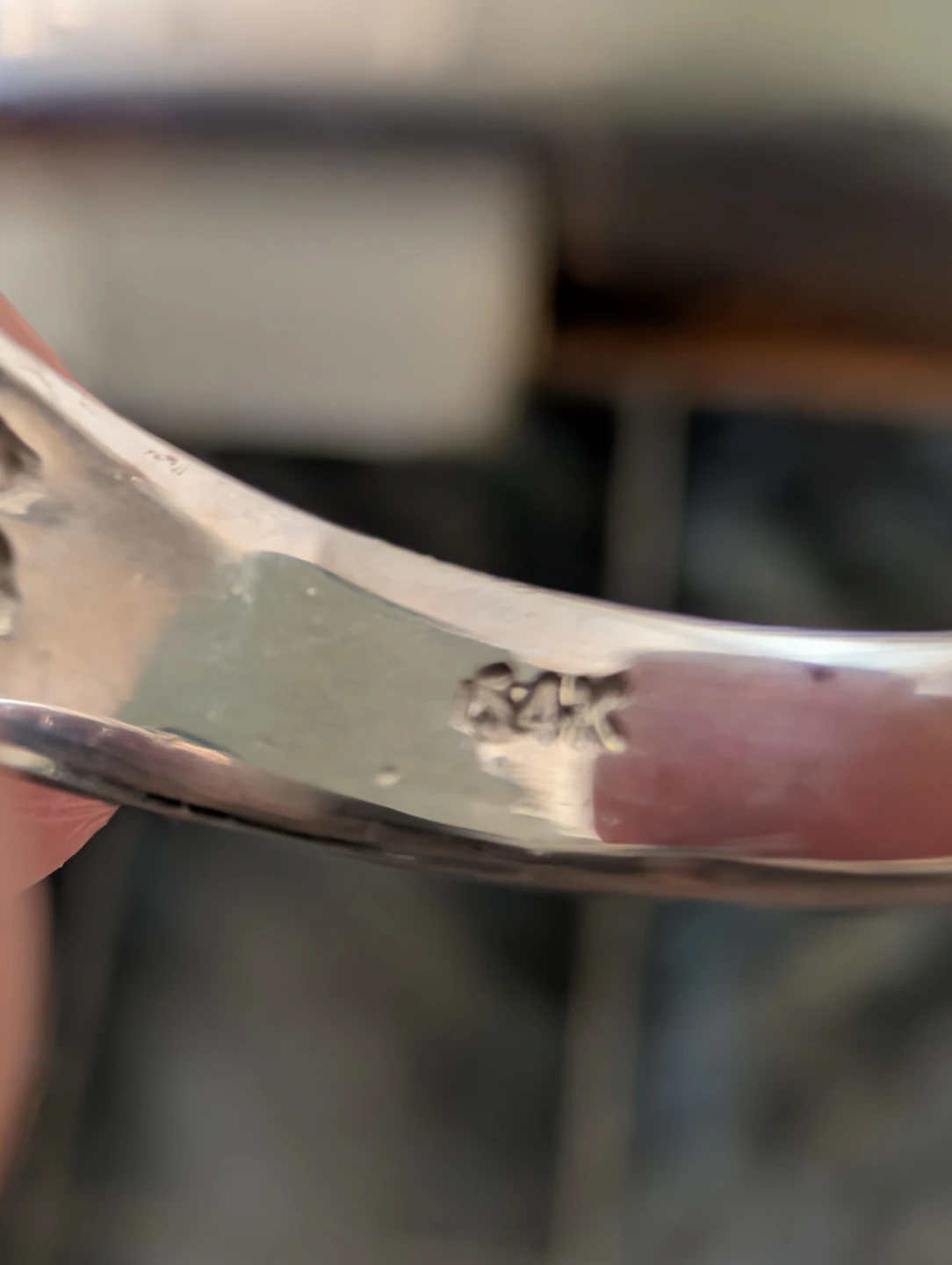 14K White Gold Ring - photo 2