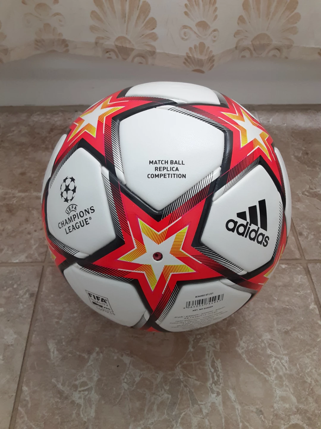 Adidas Champions League Replica Competition Soccer Ball - photo 5