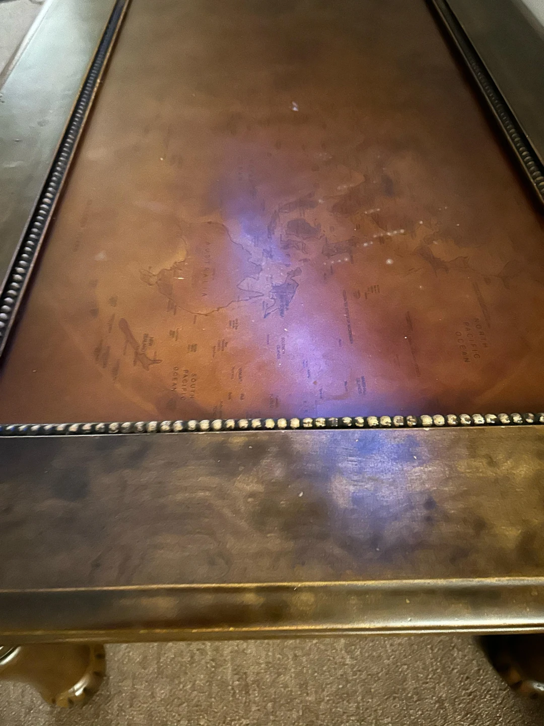 World Map Coffee Table