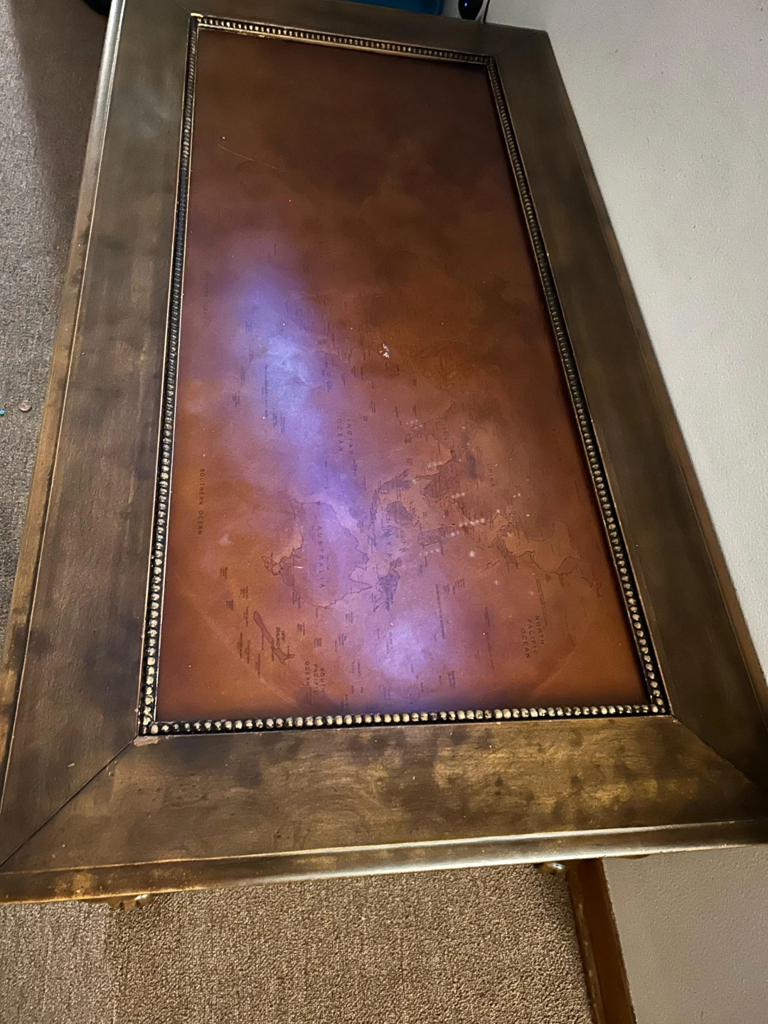 World Map Coffee Table - photo 4