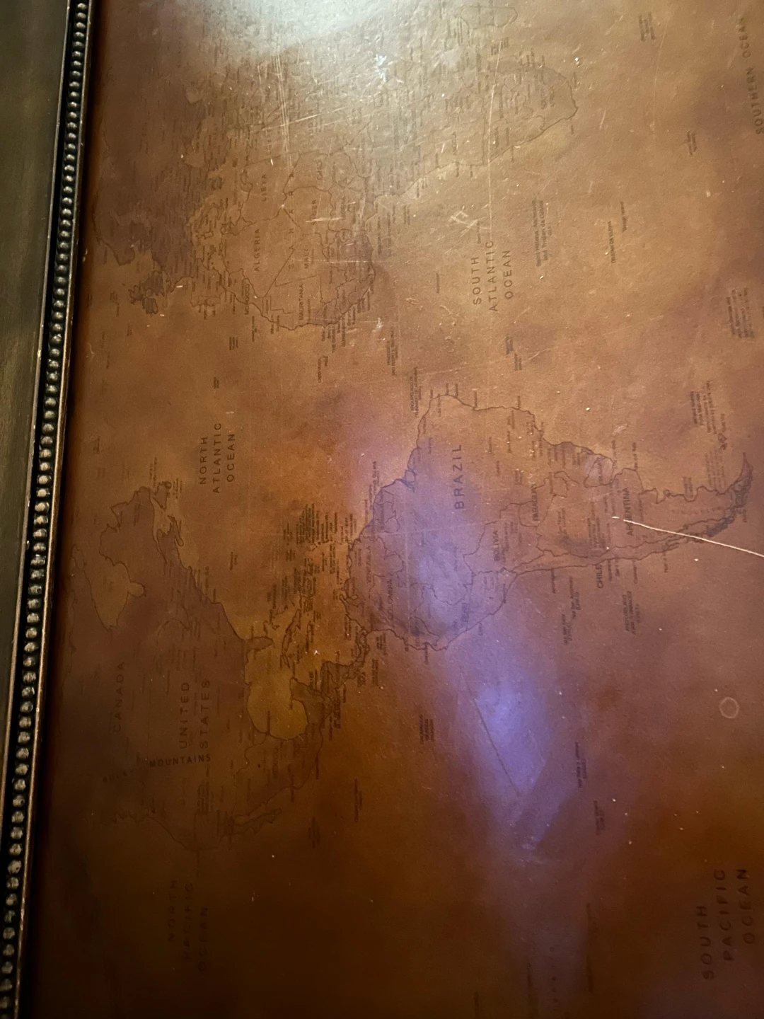 World Map Coffee Table - photo 5