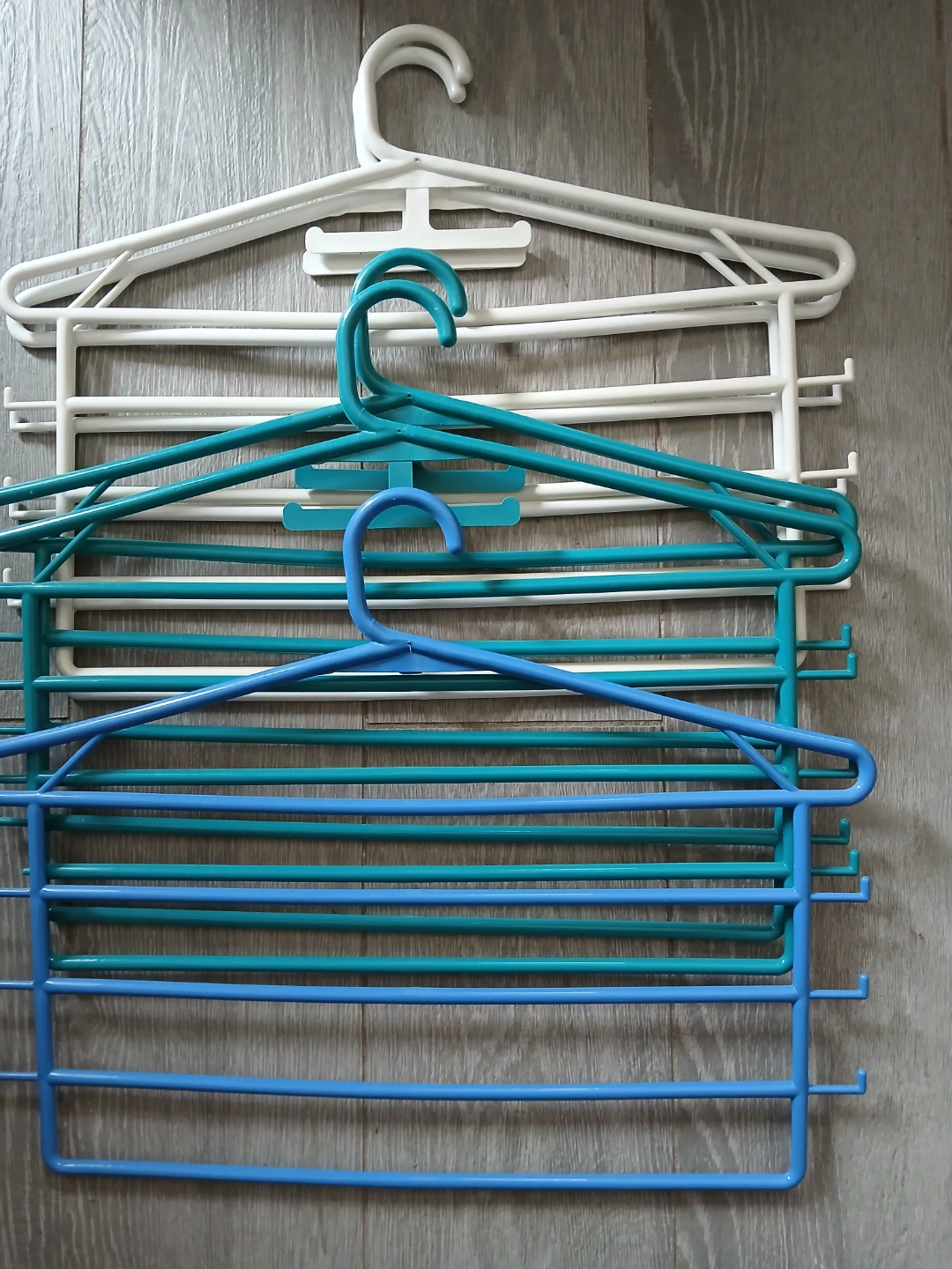Multi-Tier Clothes Hangers (Set of 5) Firm price.