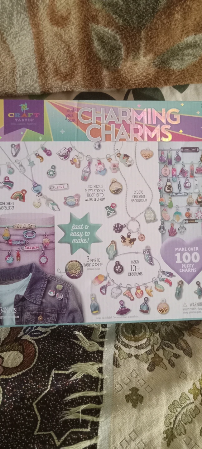 🥕 Craft Tastic Charming Charms Set - photo 3