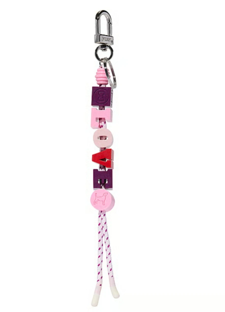 PINK  Love Keychain 🥕