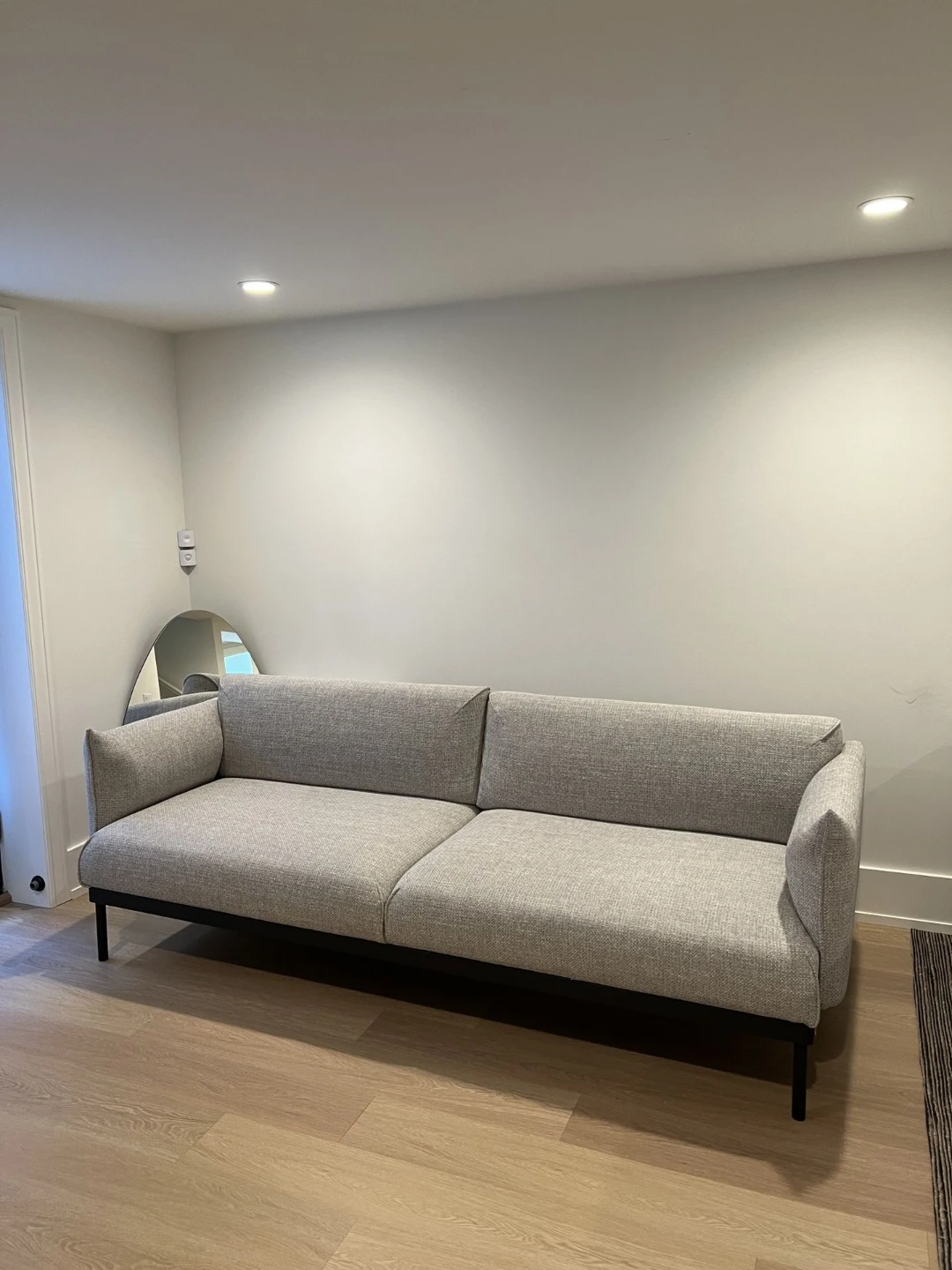Ikea Applaryd Grey 3-Seater Sofa