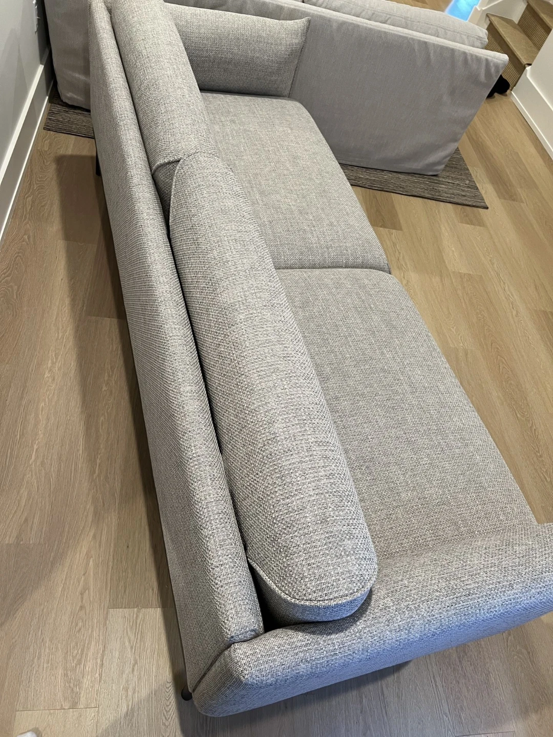 Ikea Applaryd Grey 3-Seater Sofa - photo 3