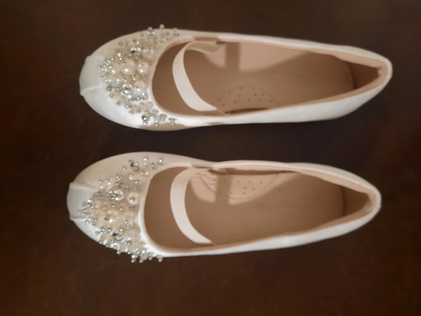 Dream Pairs White Ballet Flats - Size 12
