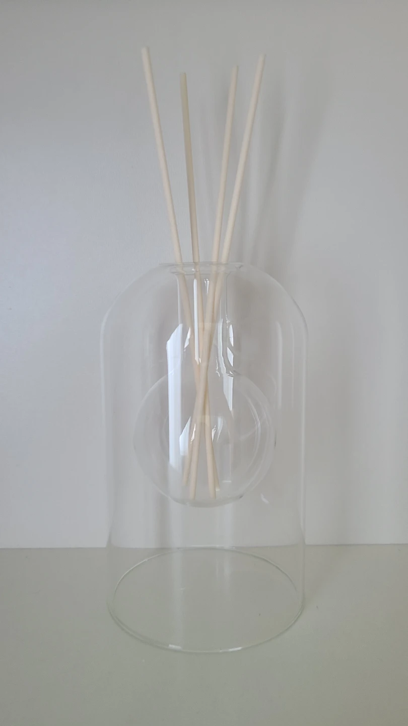 NEW Glass Essential Oil Reed Diffuser