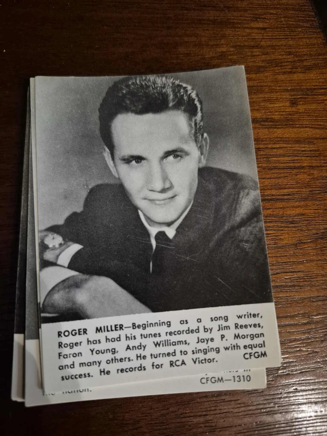 Roger Miller Record CFGM-1310 RCA Victor