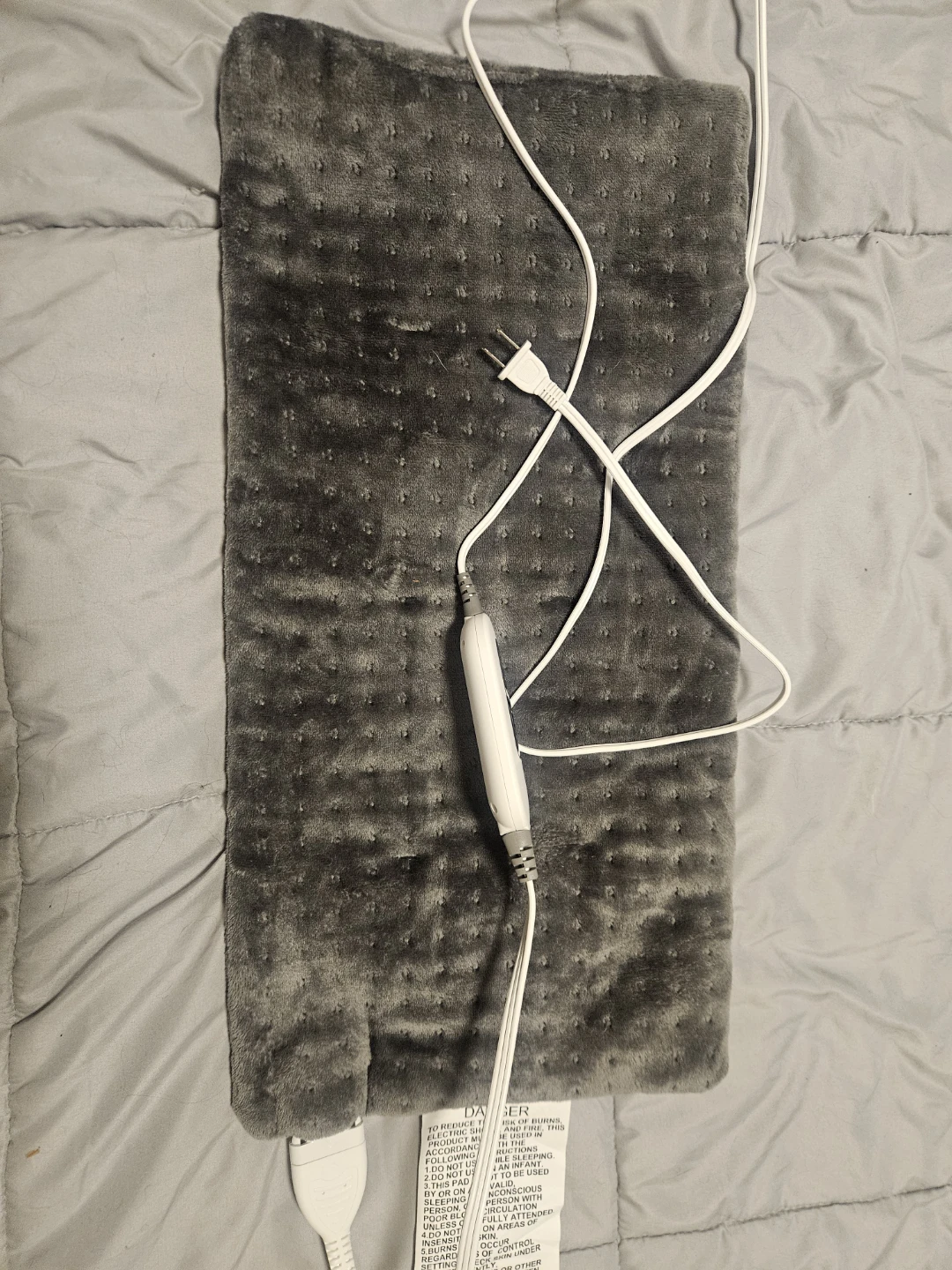 Grey Heating Pad
