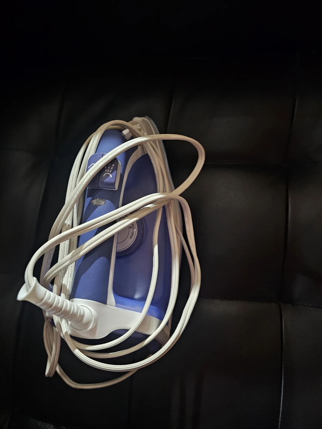 Hamilton Beach Steam Iron - Blue & White - photo 2