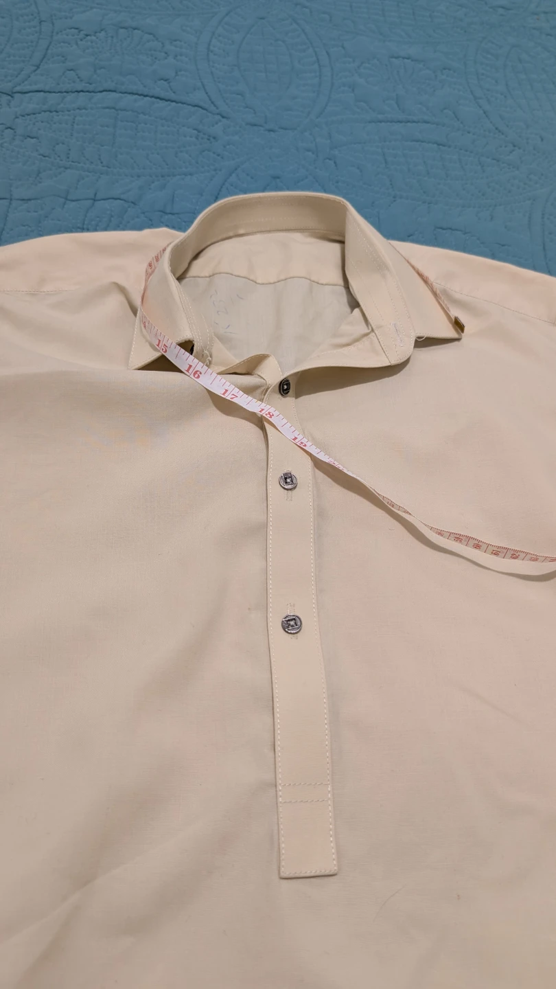 Men's yellow Kurta Pajama Set - Size Medium - photo 3