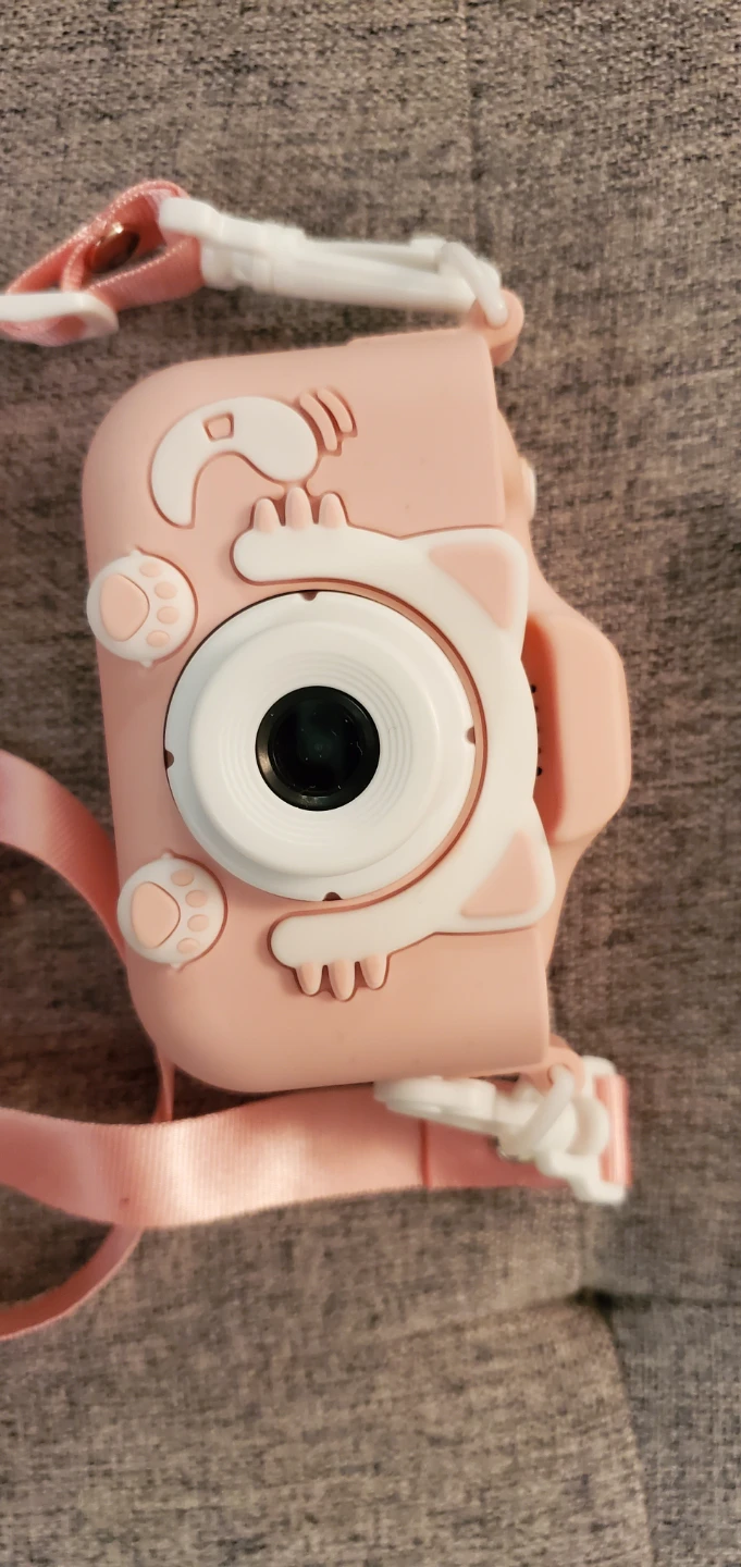CIMELR Pink Kids 20 MP Camera with Strap & 32GB SD card - photo 2