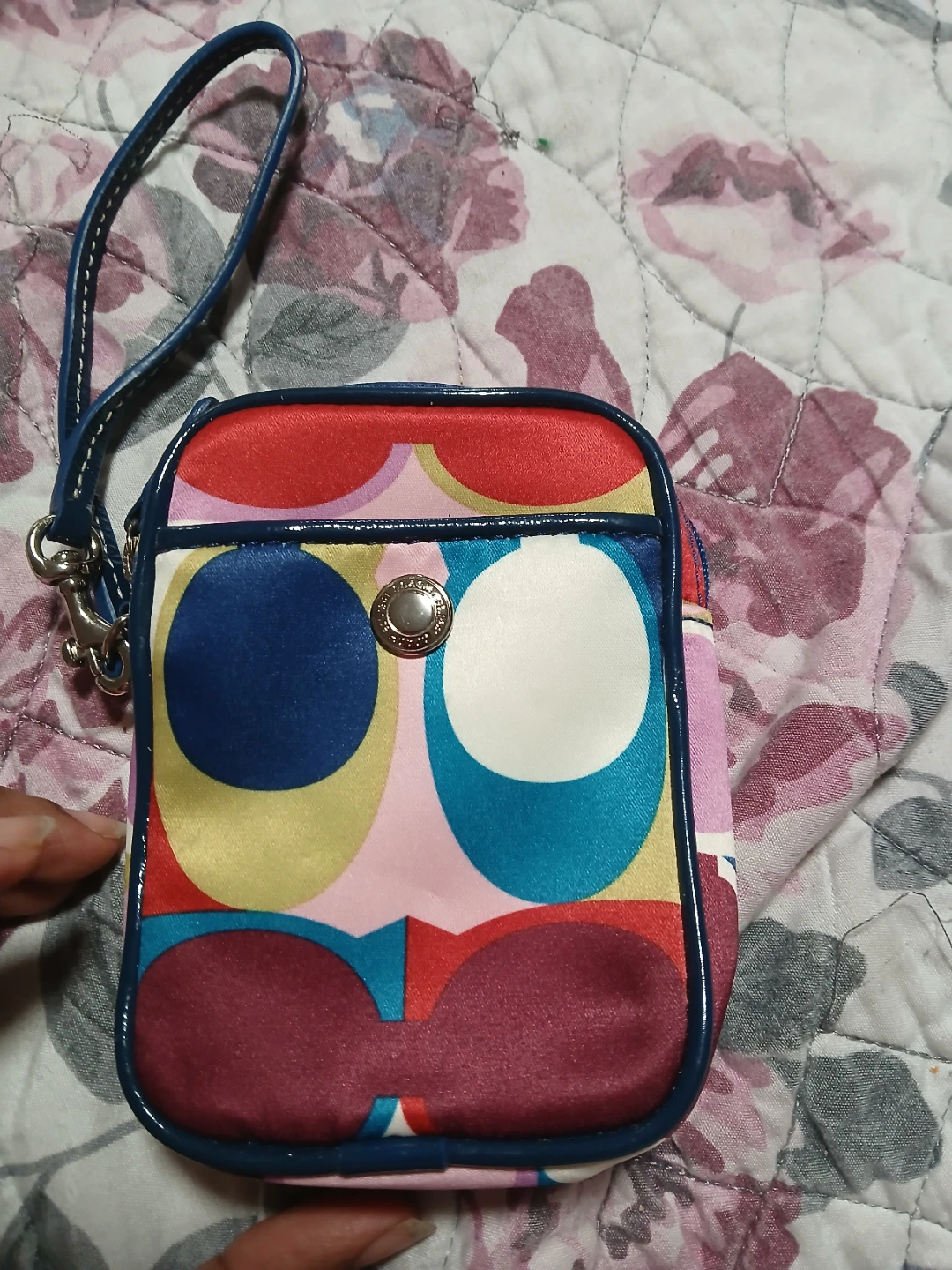 Coach Wristlet camera bag/wristlet