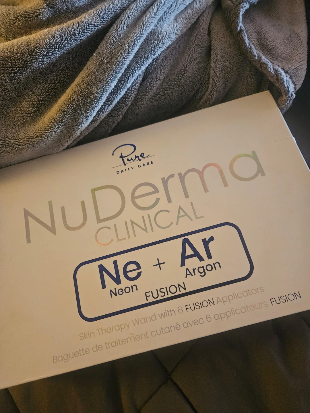 NuDerma Clinical Skin Therapy Wand - Like New!