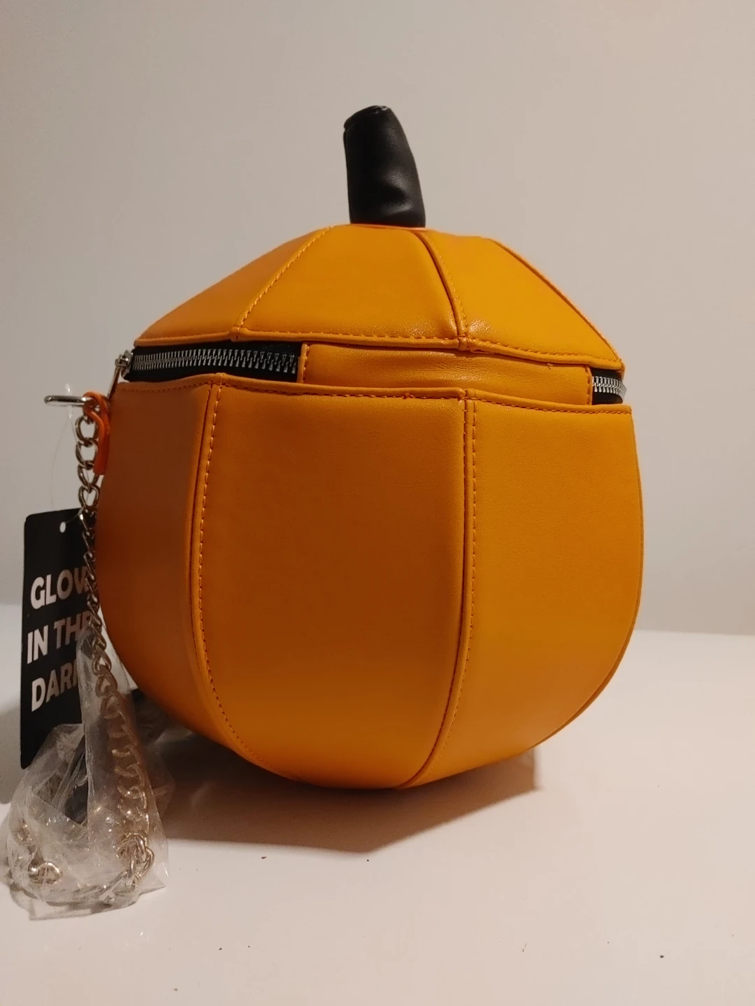 Pumpkin Halloween Glow in the Dark Crossbody Bag - photo 2