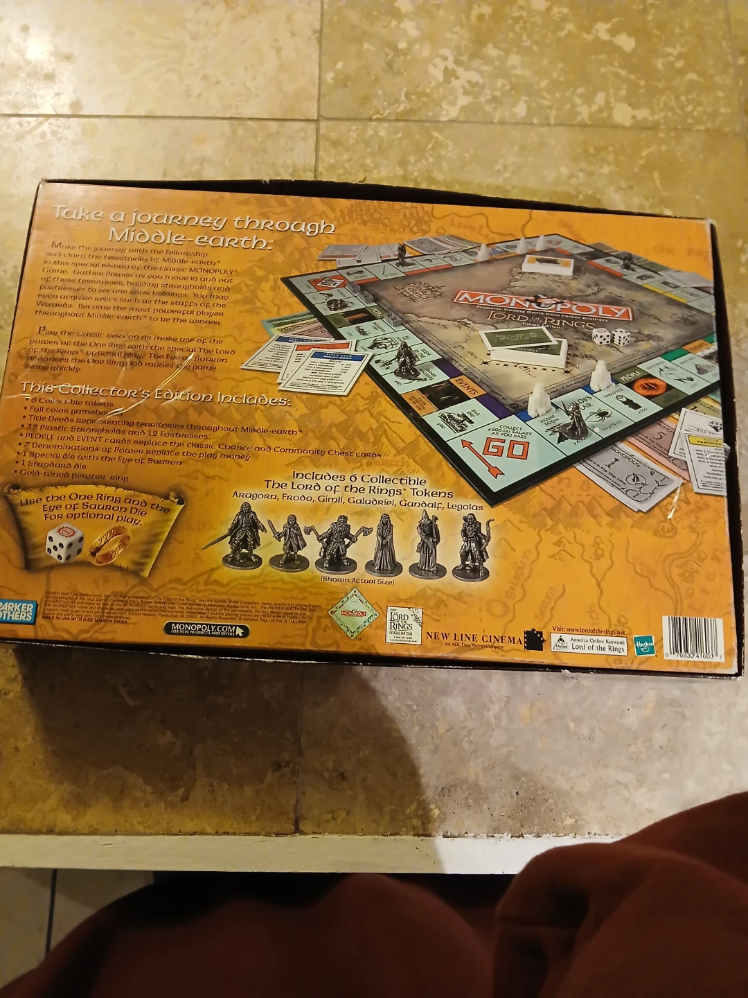 Monopoly The Lord of the Rings Trilogy Edition - photo 3