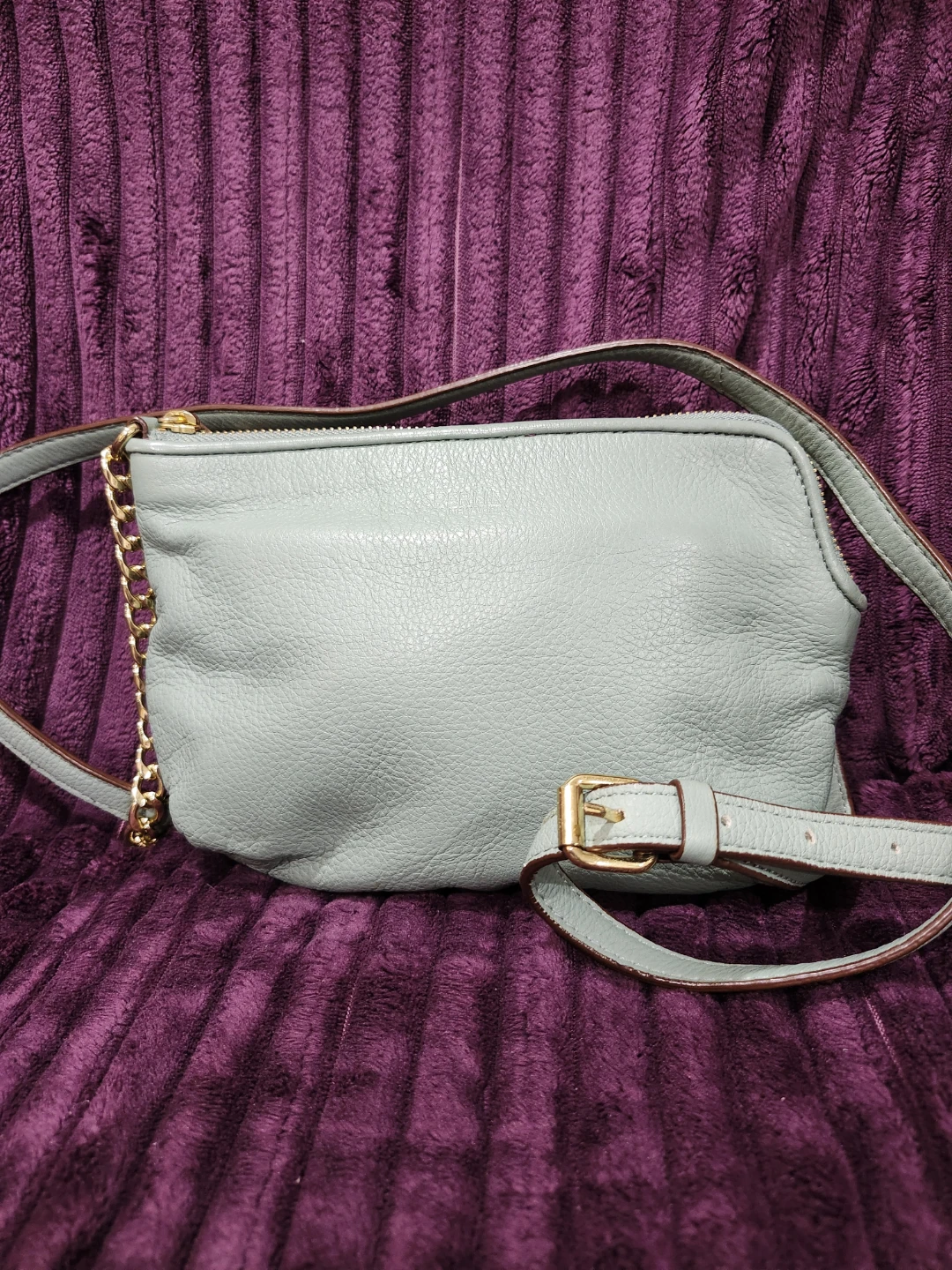 Perlina New York Leather Crossbody Bag