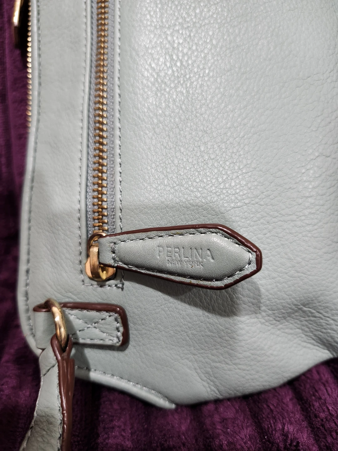 Perlina New York Leather Crossbody Bag - photo 3